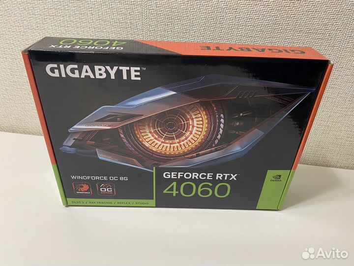 Видеокарта Gigabyte Nvidia RTX 4060 Windforce OC