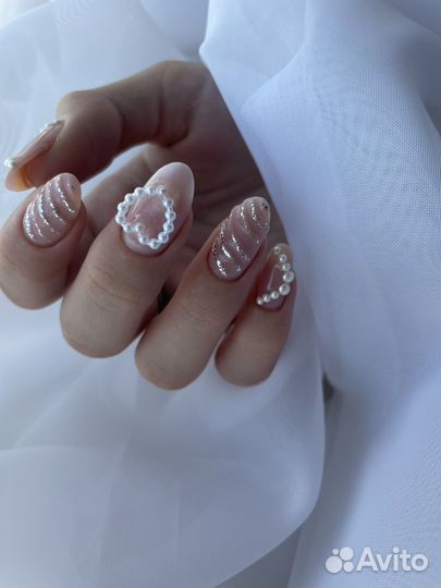 Маникюр, наращивание ногтей, покрытие гель лаком