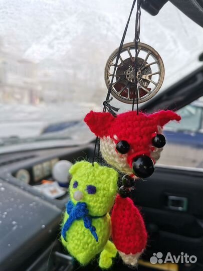 Вязаная игрушка домокун