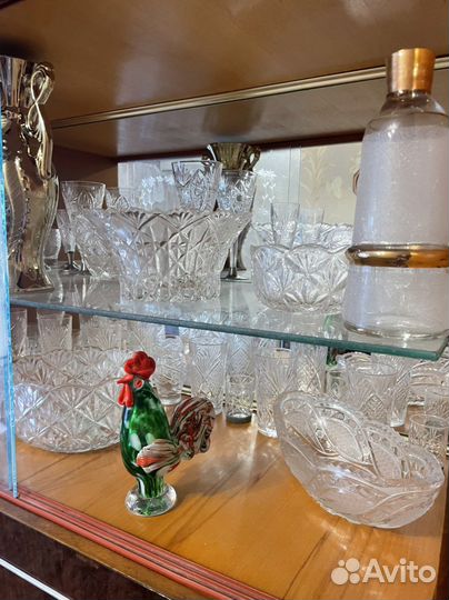 Хрустальные вазы салатники