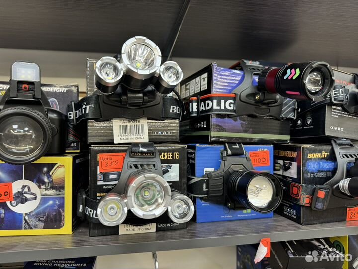 Налобный фонарик