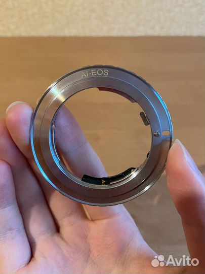 Переходник Nikon F - Canon с чипом