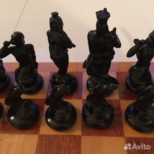 Шахматы сувенирные СССР морские Нептун