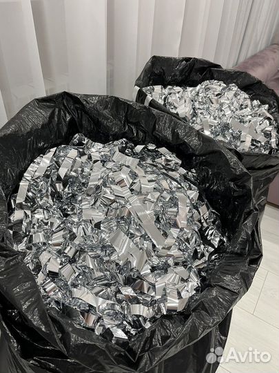 Аренда фольги на ваш праздник серебряное шоу