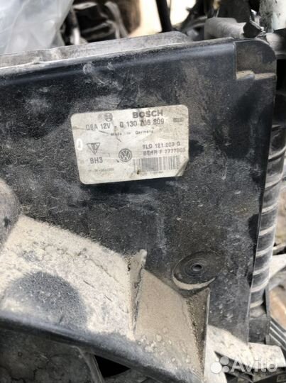 Касета радиаторов Туарег ку7 3.0 дизель