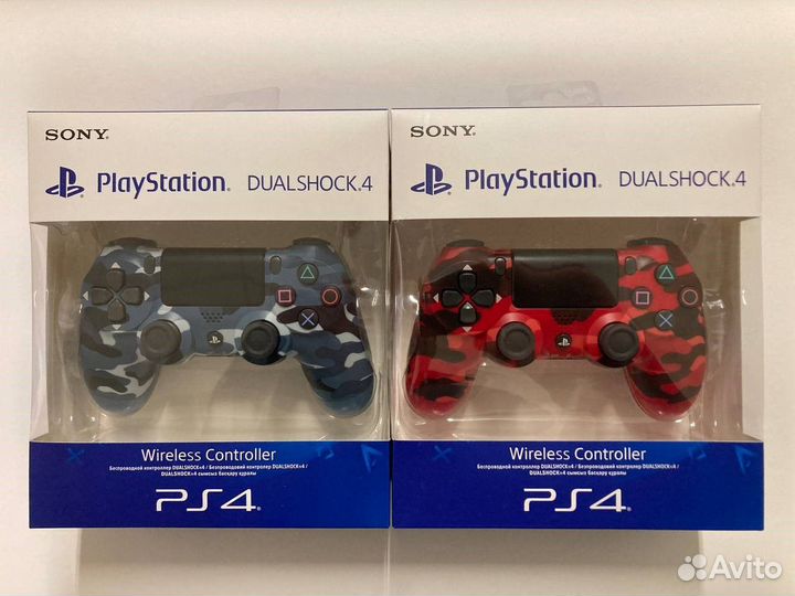 PS4 джойстик DualShock 4 V2 камуфляж,новый,гаранти