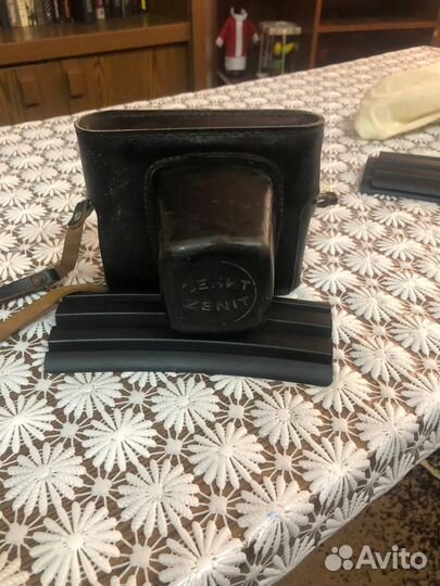 Пленочный фотоаппарат зенит TTL олимпийский в кожа