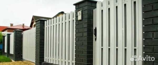 Металлический штакетник/Евроштакетник цена от