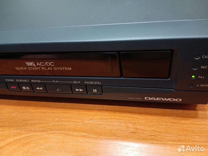 Видеомагнитофон daewoo dvr-1181d