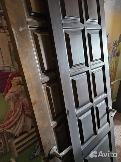 Двери межкомнатные из массива бу