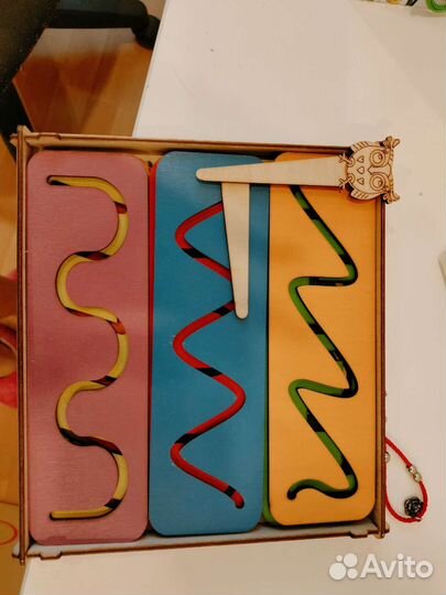 Деревянные развивающие игрушки монтессори