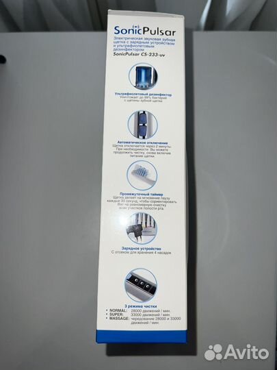 Зубная щетка sonic Pulsar