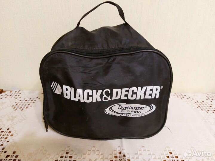 Автомобильный пылесос black decker