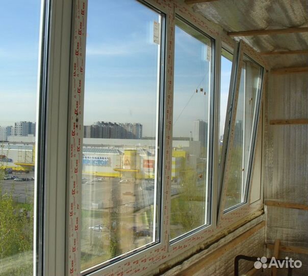 Остекление балкона