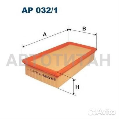 Фильтрвоздушныйap032/1 BMW Serie 7 (E38 ), Serie X