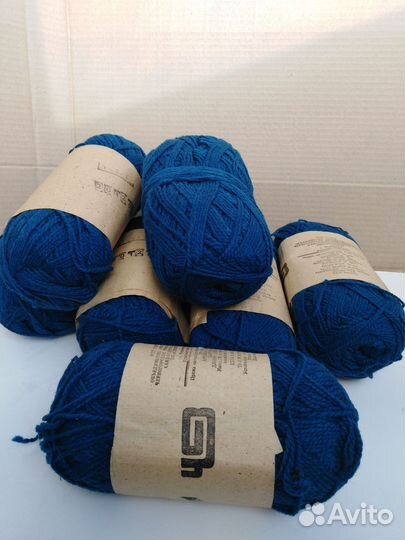 Пряжа СССР шерсть 700гр