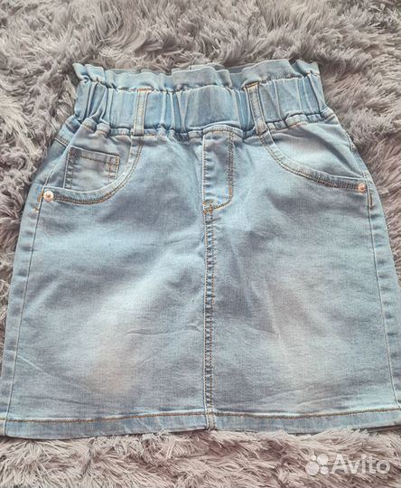 Вещи пакетом на девочку 122 128