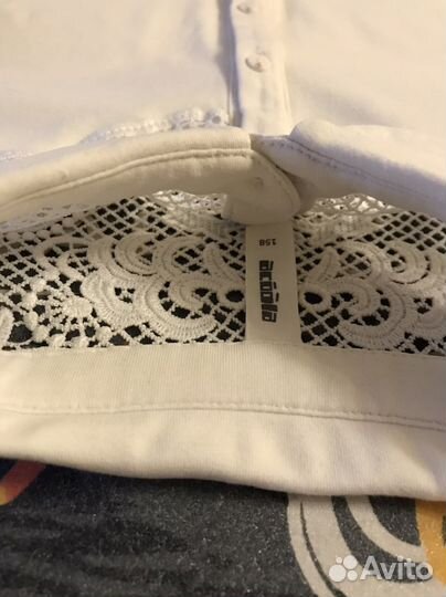 Блузка белая acoola 158