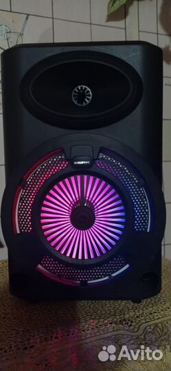 Музыкальная колонка с блютузом и караоке