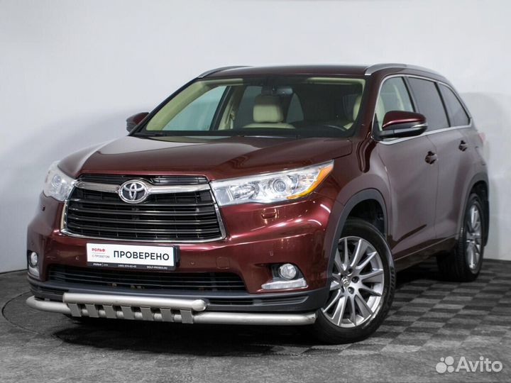 Toyota Highlander 3.5 AT, 2014, 102 350 км