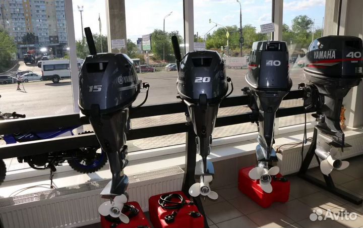 Лодочный мотор Yamaha (Ямаха) F15C витринный