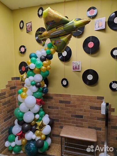 Фотозона из шаров. Оформление шарами в Калуге