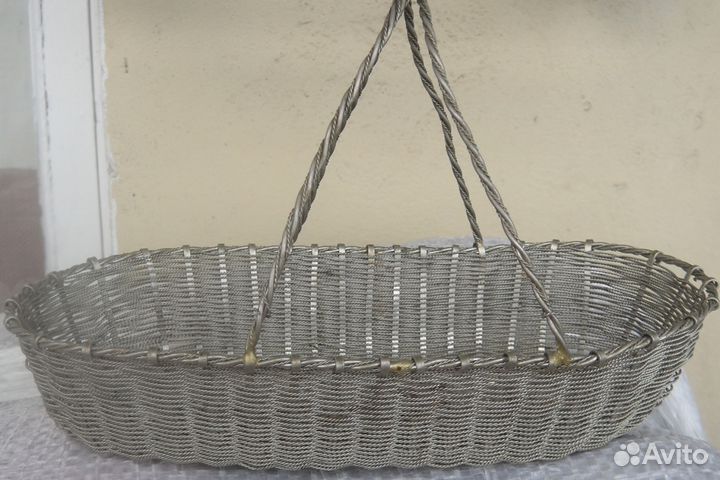 Конфетница из мельхиора