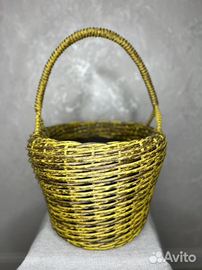 Корзина плетеная
