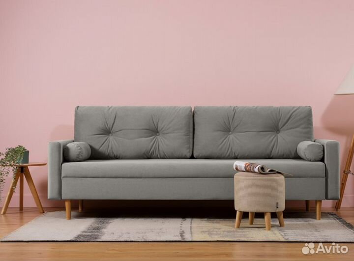 Диван Нумо Velvet Темно Серый