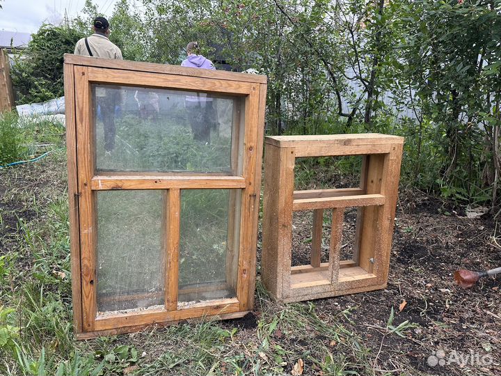 Рамы оконные деревянные