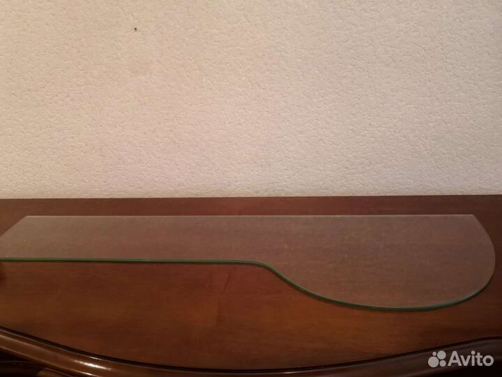 Полки стеклянные. Настенные полки из стекла 4 шт