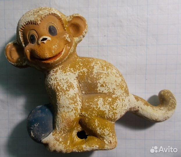 Игрушки СССР Обезьянка