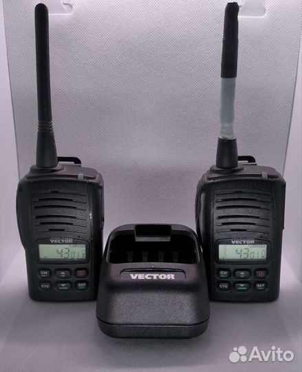 Рация vector vt 44 military комплект