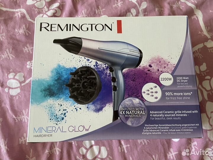 Фен Remington D5408 Mineral Glow