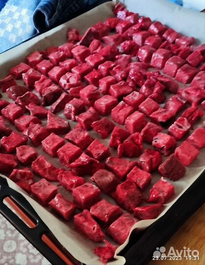 Лакомства для собак, говяжье легкое