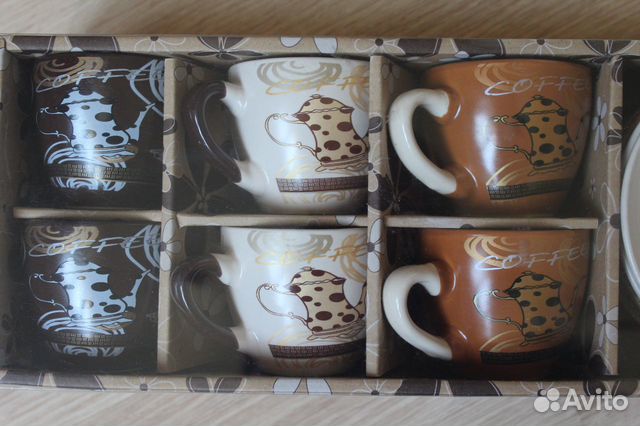 Кофейный набор 12 предметов