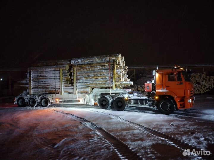 Полуприцеп лесовоз (сортиментовоз) Fruehauf лесовоз, 1999