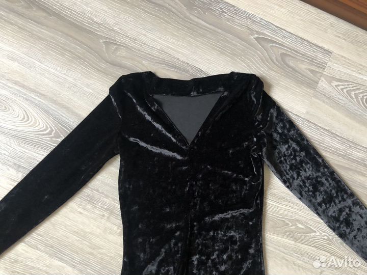 Черное боди женское 42
