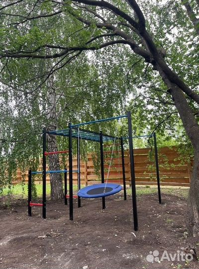 Спорткомплекс усиленный sswa с качелью