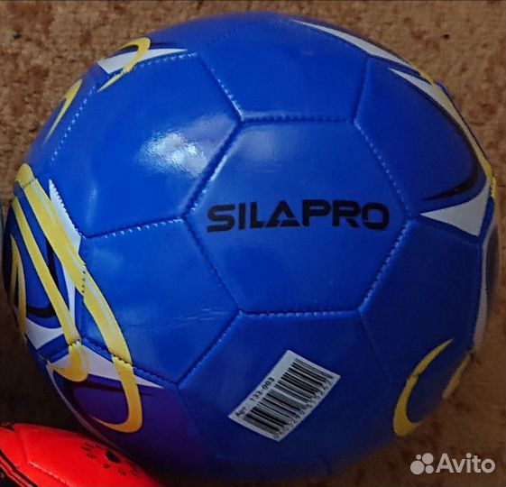 Мяч Футбольный Новый Синий