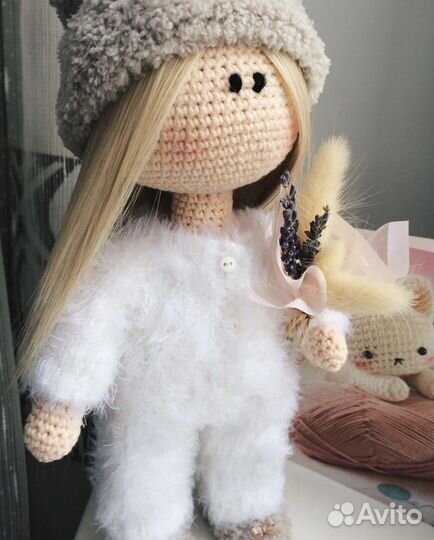 Интерьерная кукла ручной работы