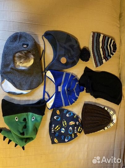 Детские шапки на 3-5 лет