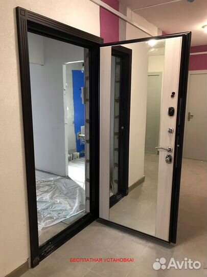 Новая входная дверь с бесплатной установкой