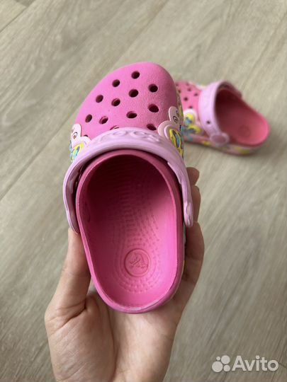 Crocs для девочки 24 размер