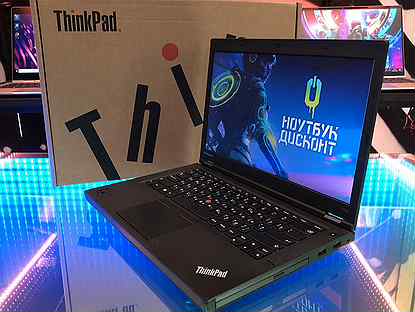 В коробке Lenovo ThinkPad T440P i5-4300M 8GB SSD