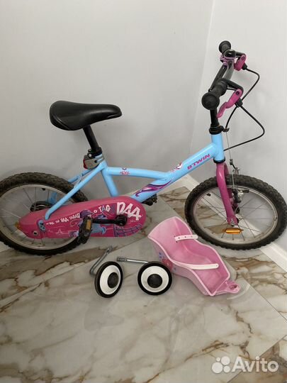 Детский велосипед btwin 16