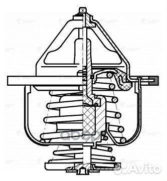 Термостат Mazda 3 LT2549 luzar