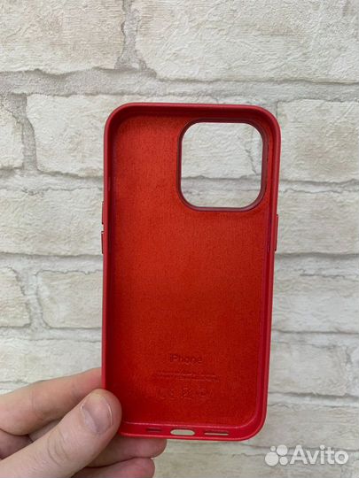 Кожаный чехол iPhone 13 Pro