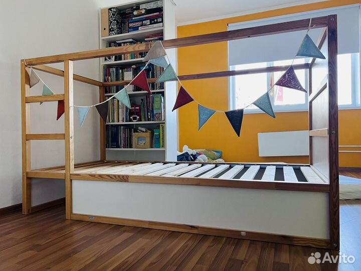 Кровать перевертыш IKEA kura