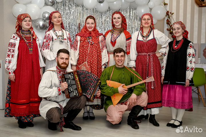 Народный ансамбль на праздник